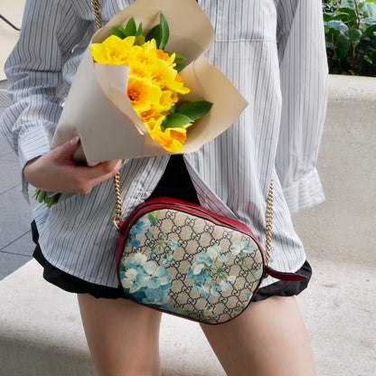 Gucci Limited Bloom Blue Shoulder Bag