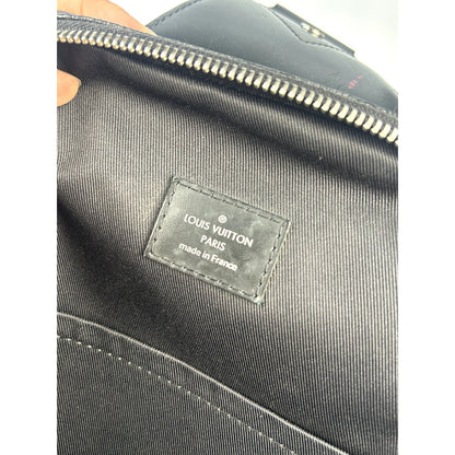 Louis Vuitton Black Damier Graphite Avenue Sling