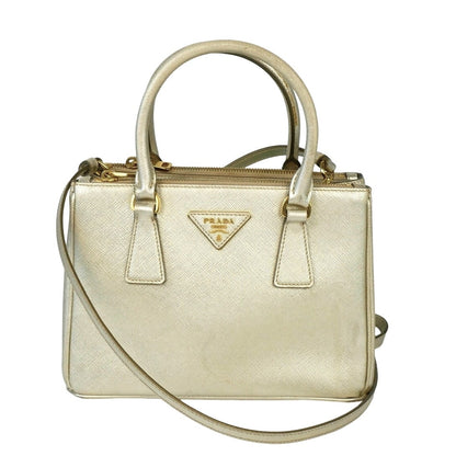 Prada Gold Lux Galleria Tote