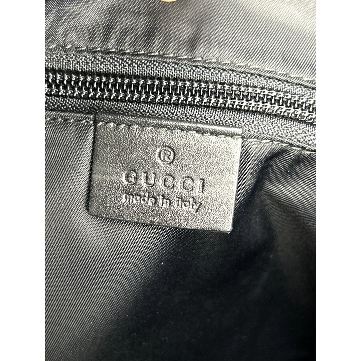 Gucci Dark Grey GG Supreme Canvas Messenger Bag