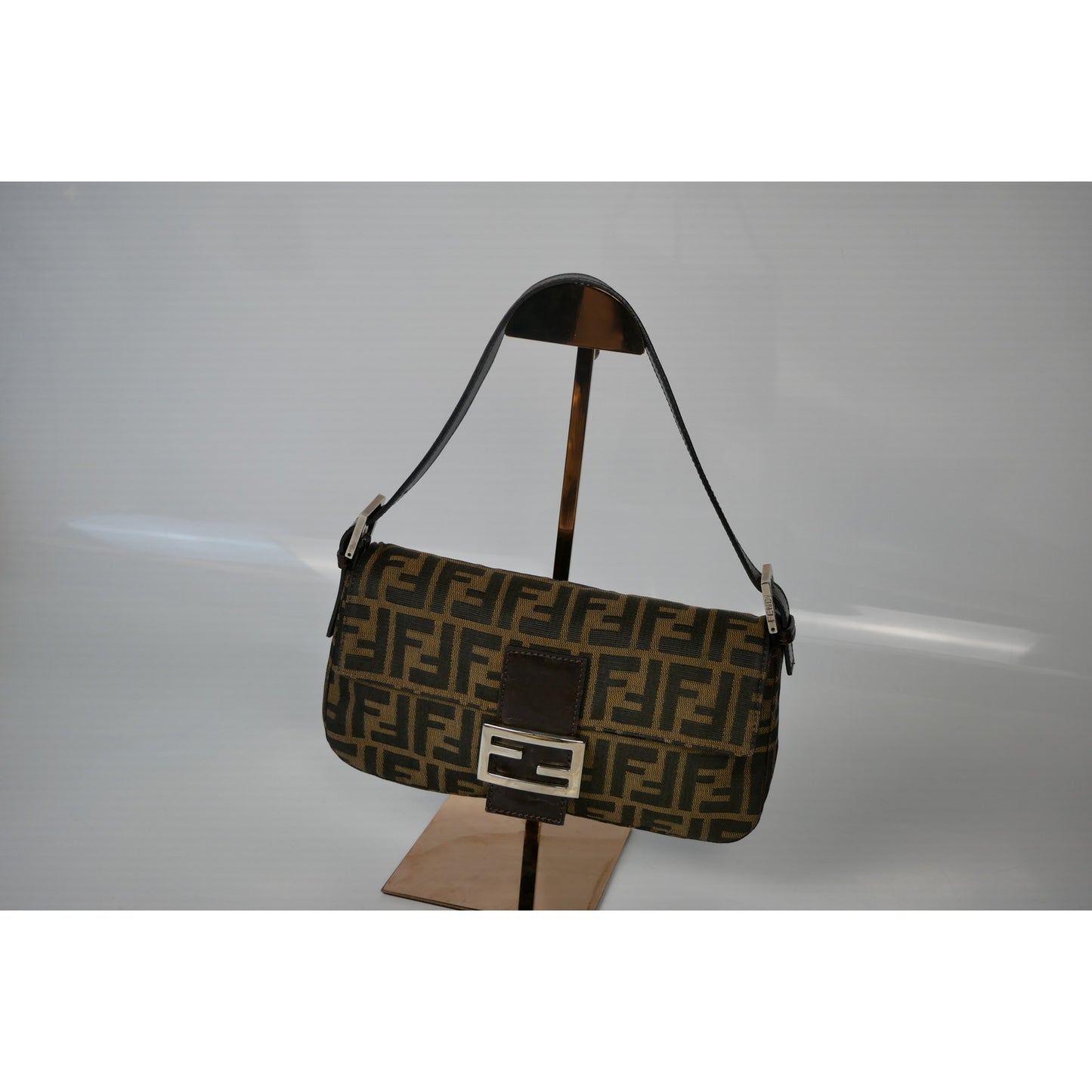 Fendi Zucca Baguette Bag