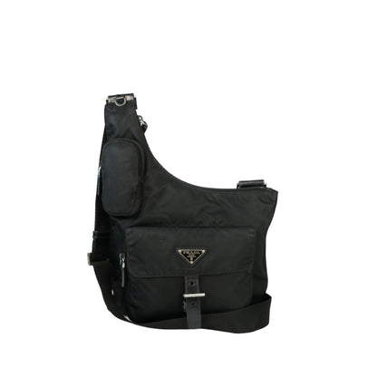 Prada Nylon Sling Messenger Bag