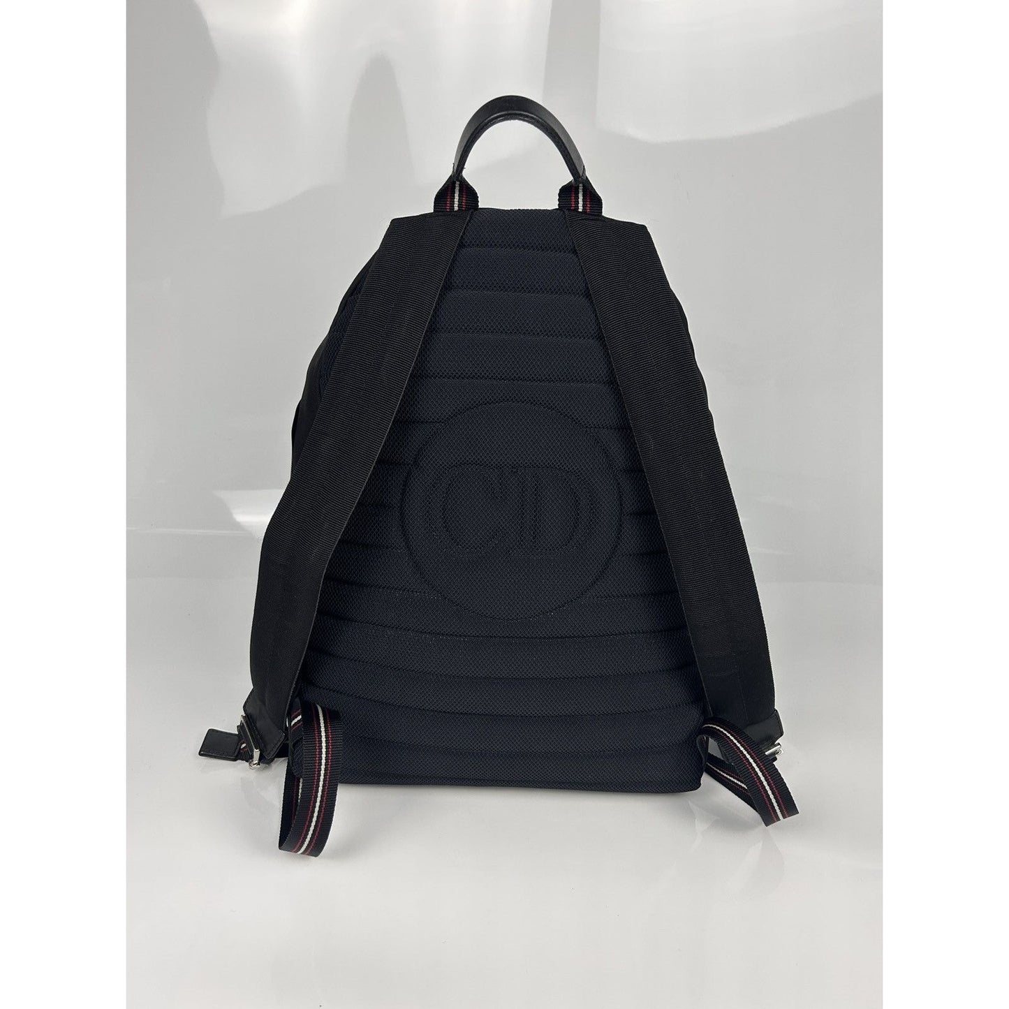 Dior Logo Backpack Matte Black Shoulder Bag