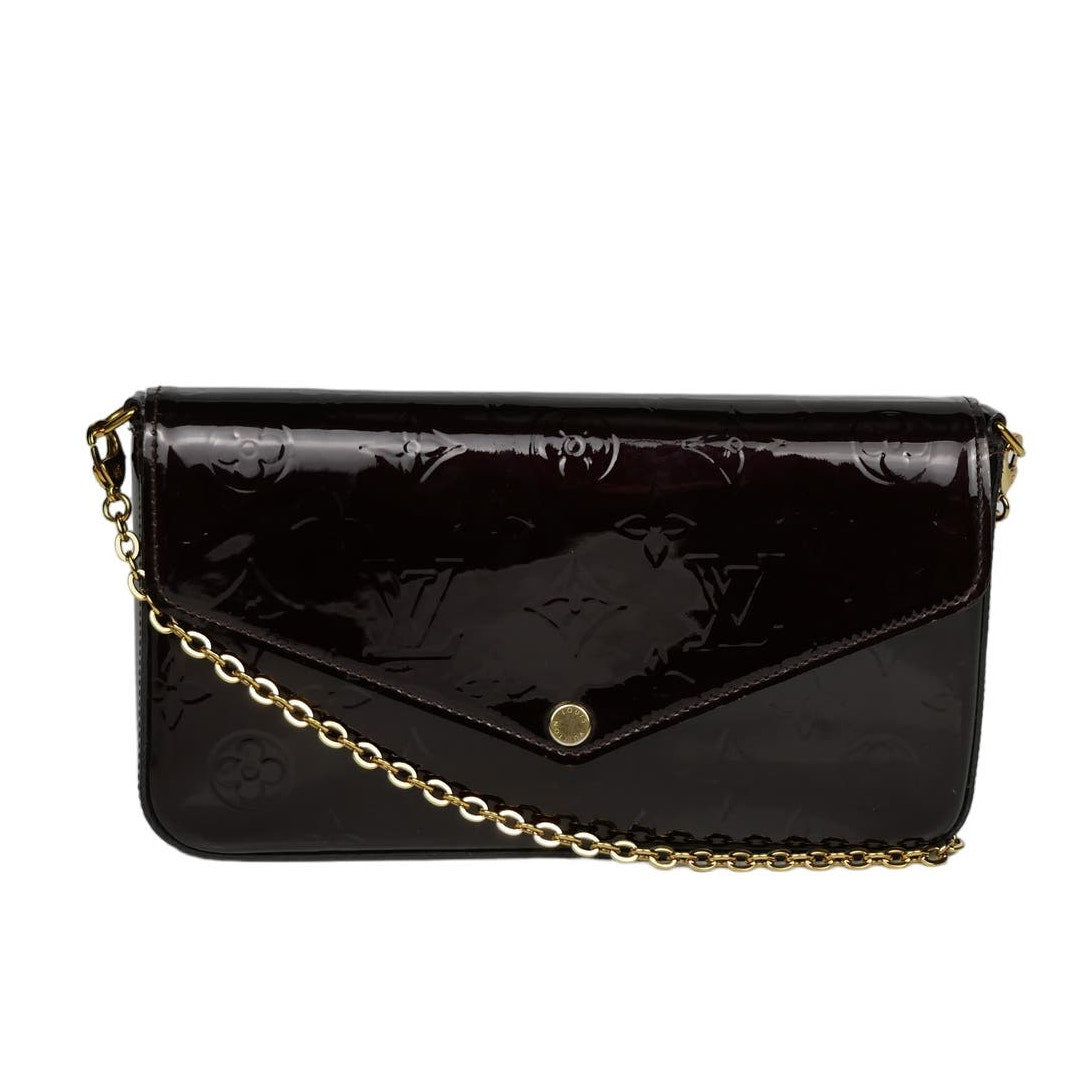 Louis Vuitton Félicie Patent Leather Crossbody Bag