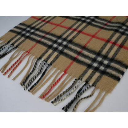 Burberry Cashmere Check Scarf