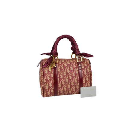 Dior Red Trotter Monogram Bag