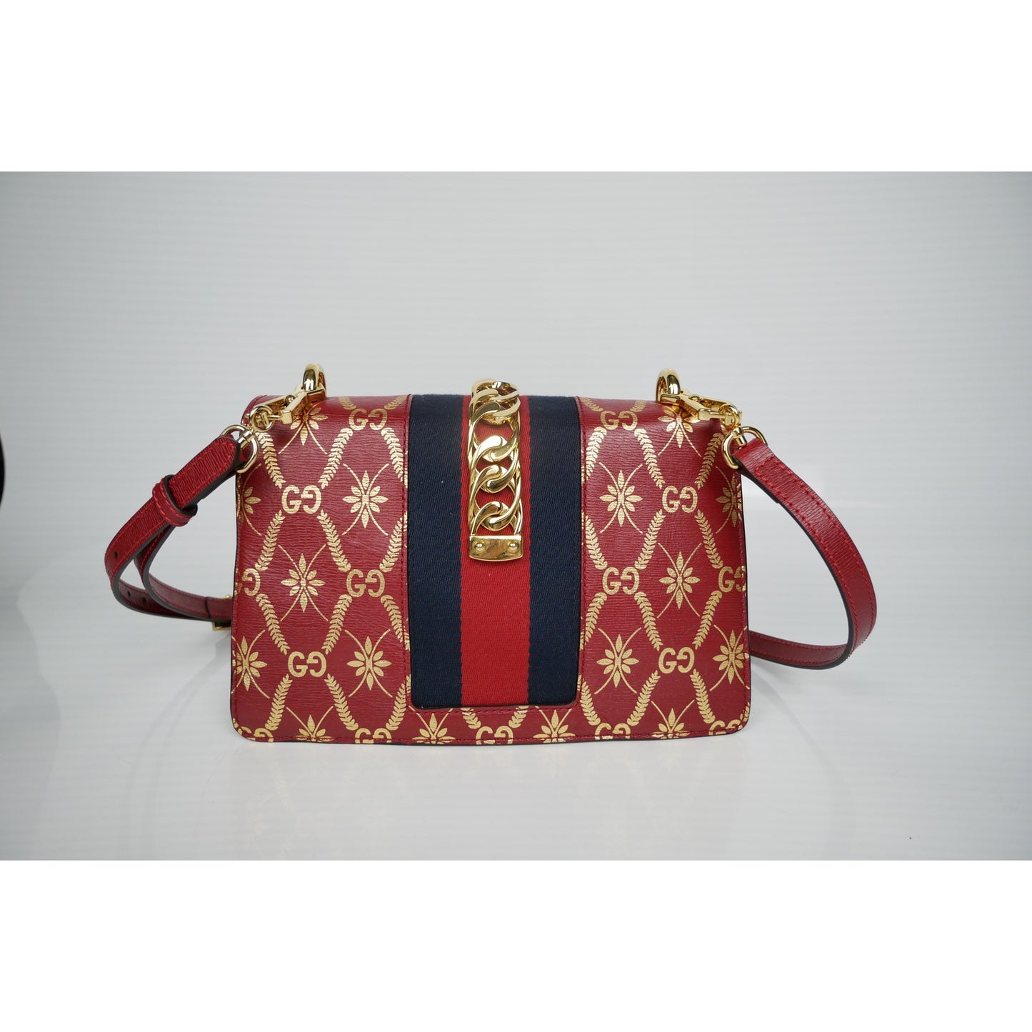 Gucci Sylvie Leather Crossbody Bag