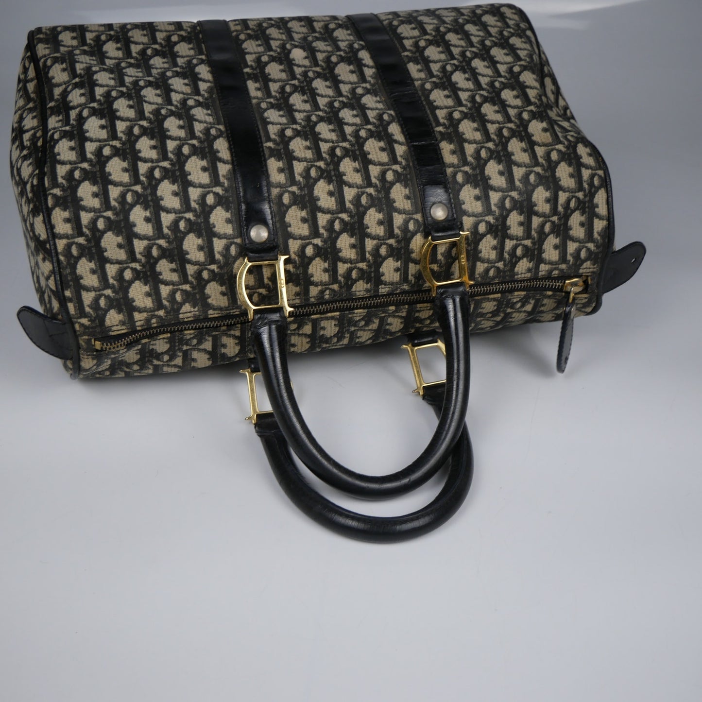 Christian Dior Trotter Monogram Duffle Bag