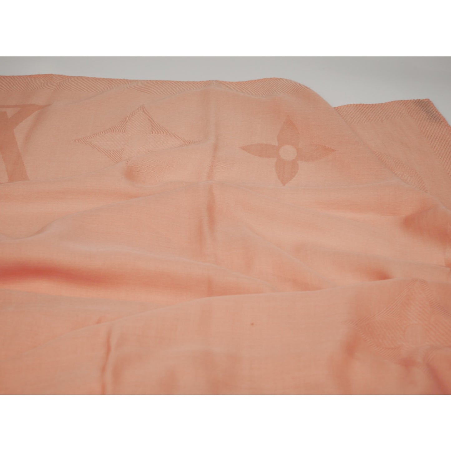 Louis Vuitton Monogram Rose Pink Scarf