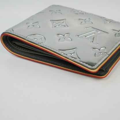 Louis Vuitton Mirror Portefeuille Slender Wallet Silver