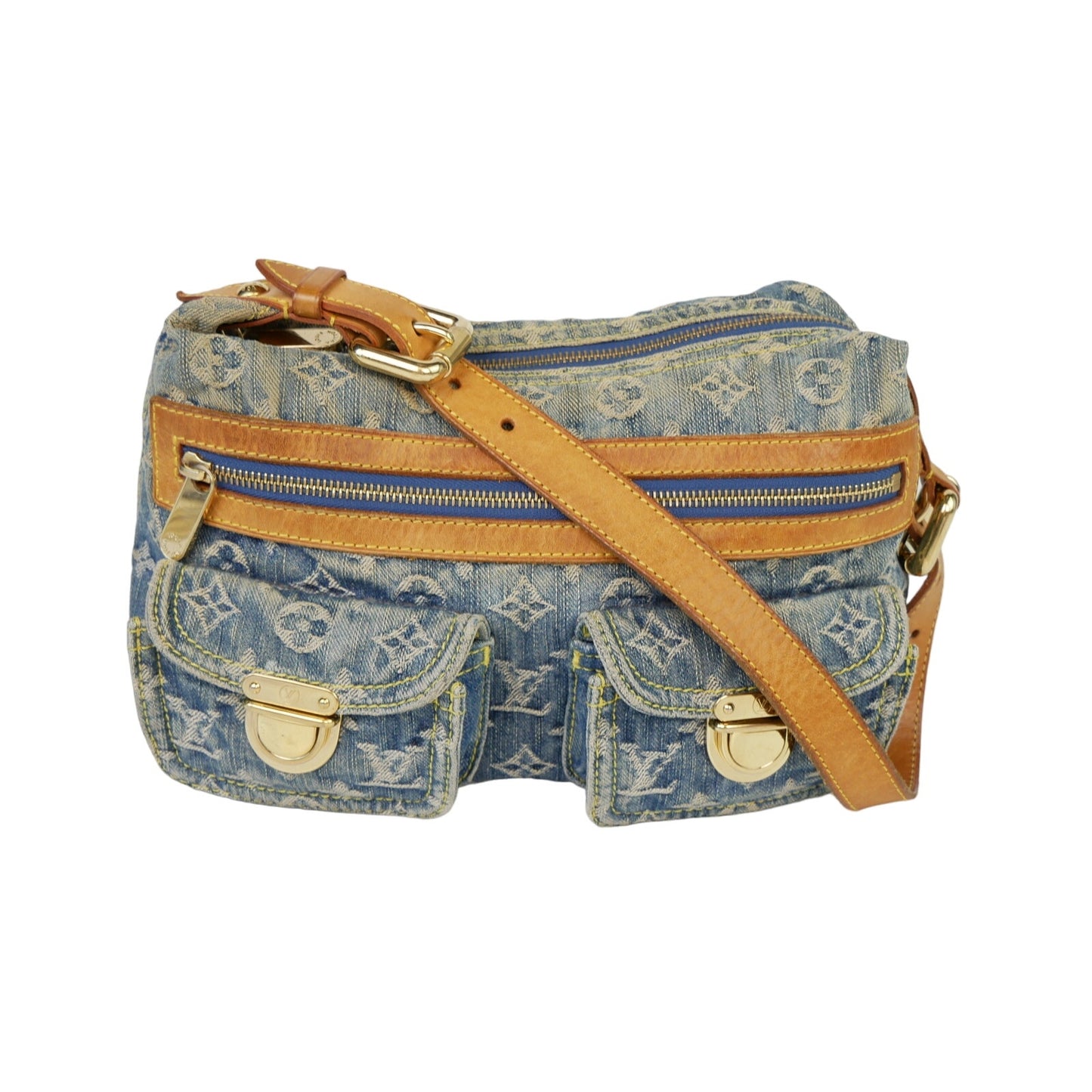 Louis Vuitton  Denim Shoulder Baggy PM