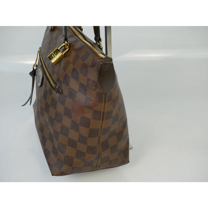 Louis Vuitton Brown Damier Ebene Lena MM