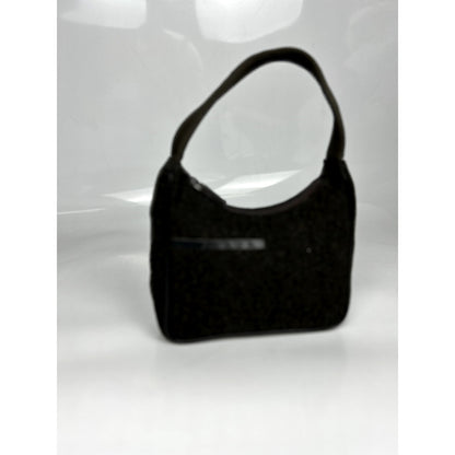 Prada Hobo Wool Gray Mini Bag