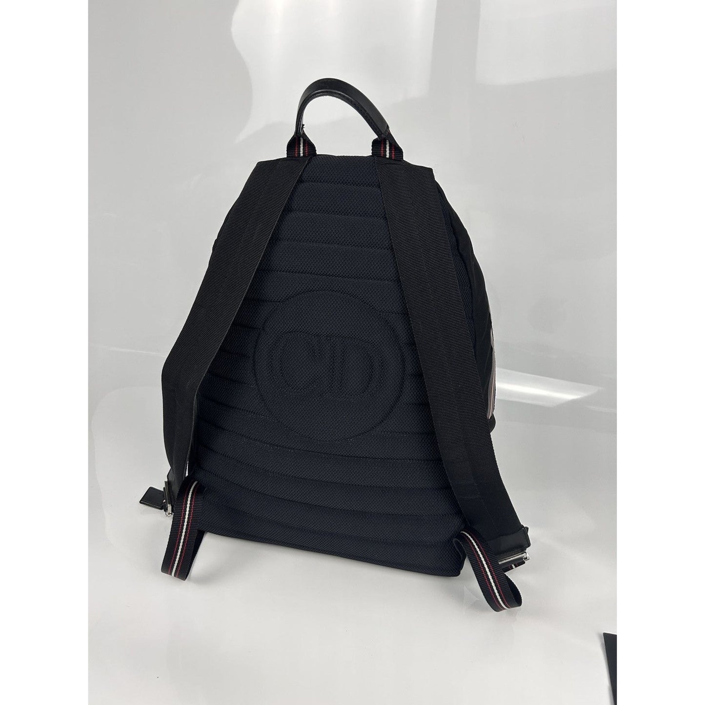 Dior Logo Backpack Matte Black Shoulder Bag