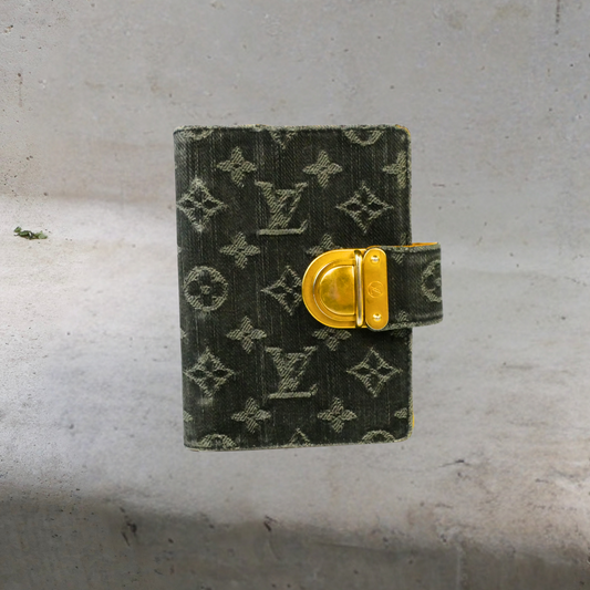 Louis Vuitton Monogram Denim Agenda PM Day Planner