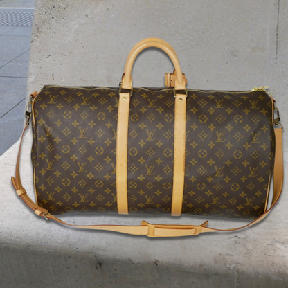 Louis Vuitton Monogram Keepall Bandouliere 55