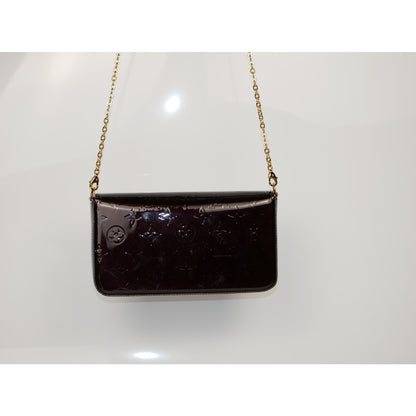 Louis Vuitton Félicie Patent Leather Crossbody Bag