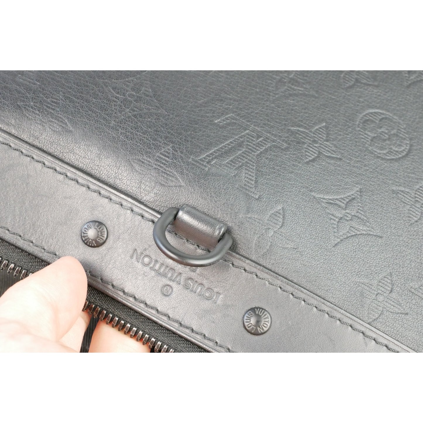 Louis Vuitton Shadow Monogram Discovery Clutch