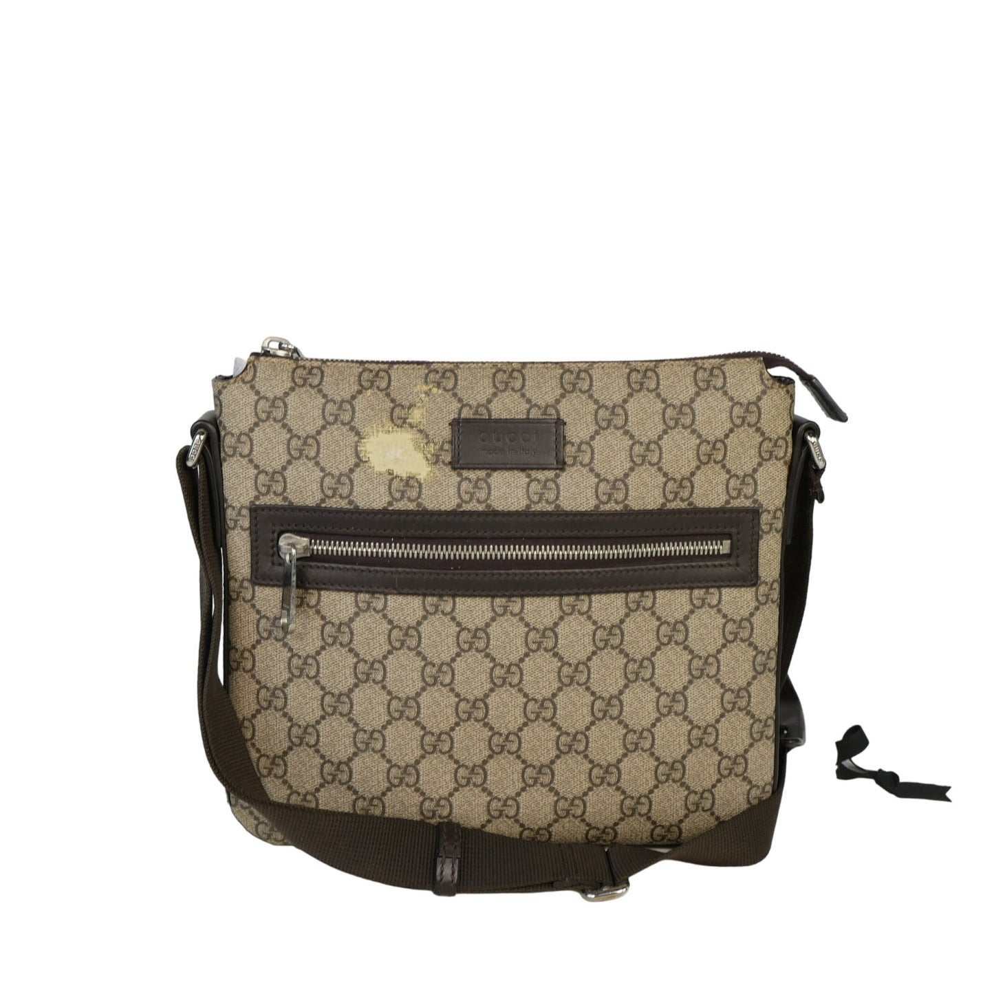 Gucci Ebony GG Supreme Messenger Bag