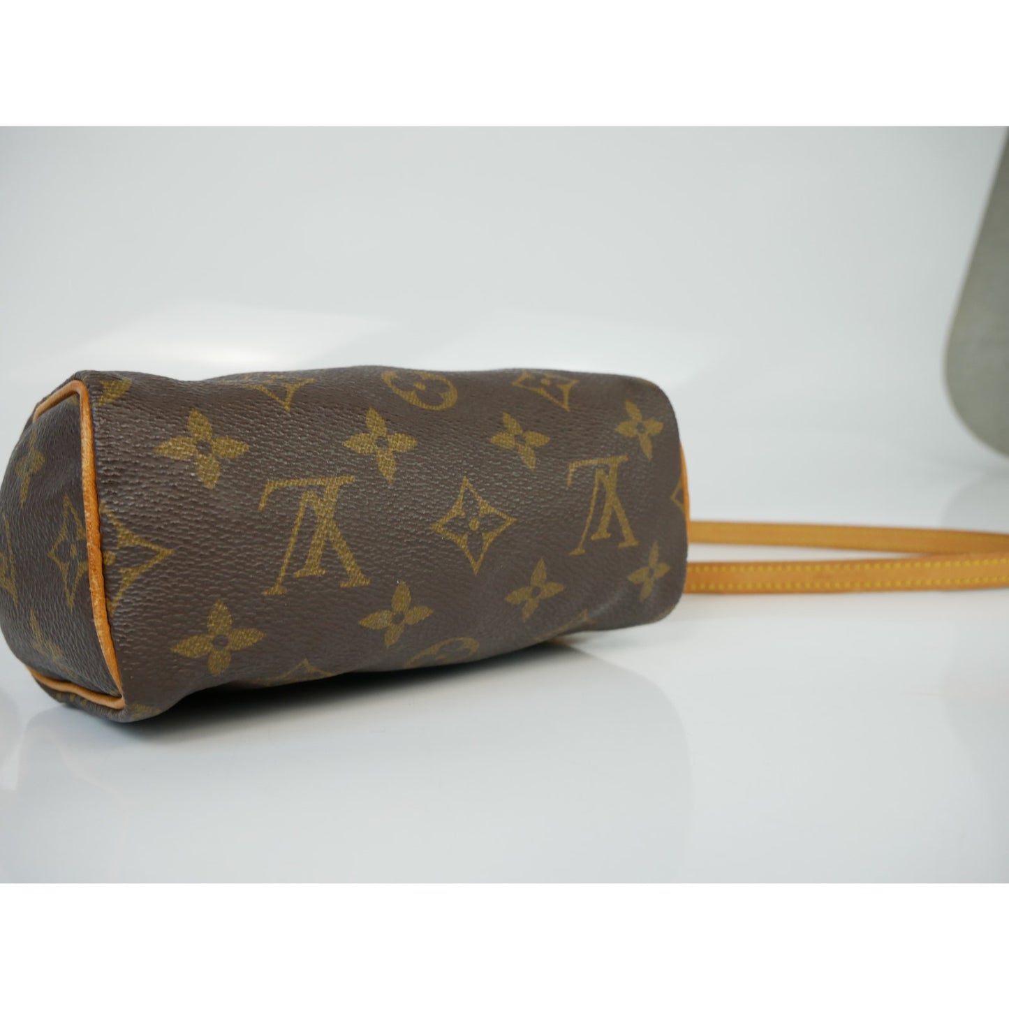 Louis Vuitton Nano Mini Speedy Shoulder Hand Bag