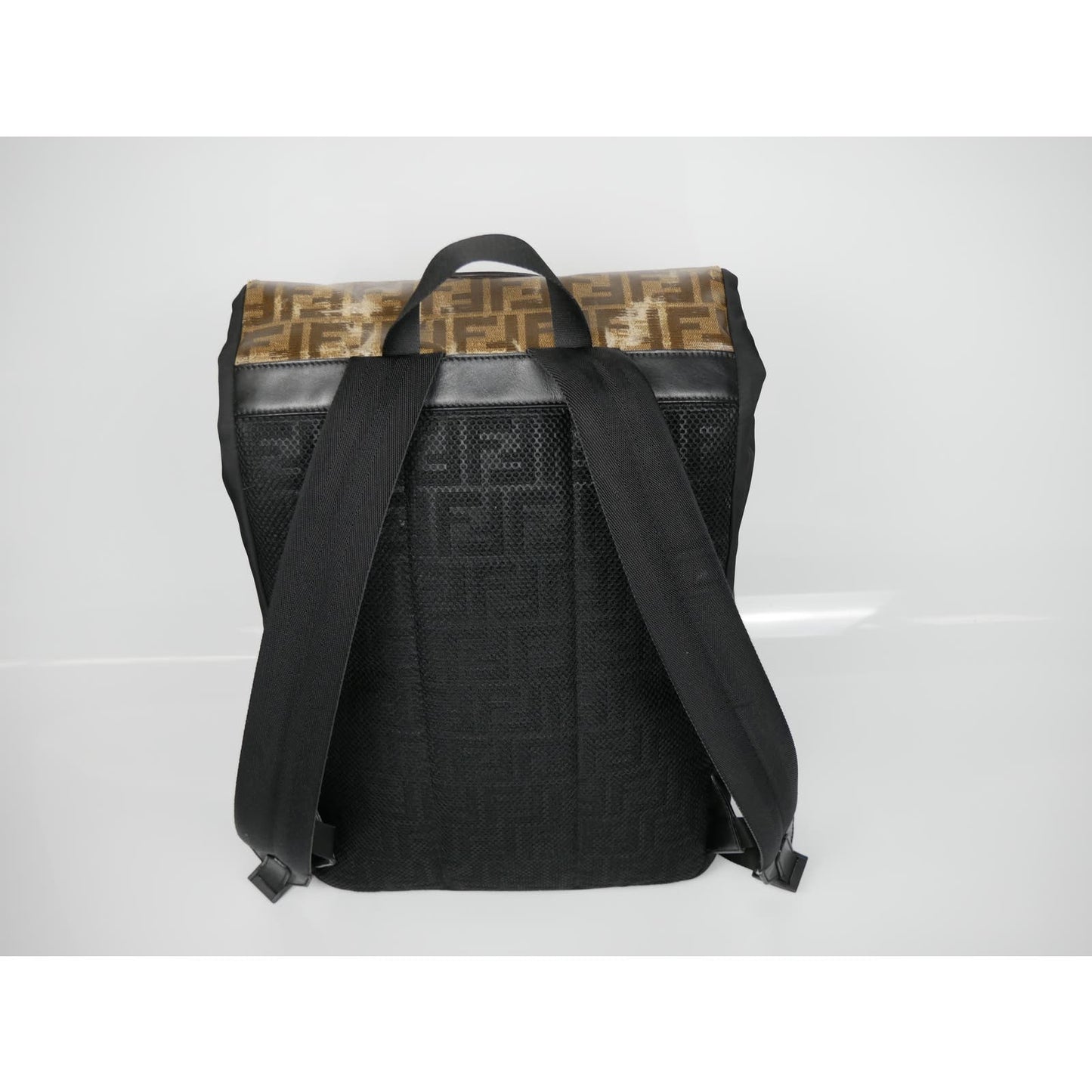 Fendi Black/Brown Zucca Backpack