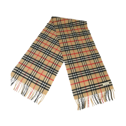 Burberry Cashmere Check Scarf