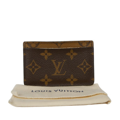 Louis Vuitton Monogram Reverse Porte Cartes Card Holder