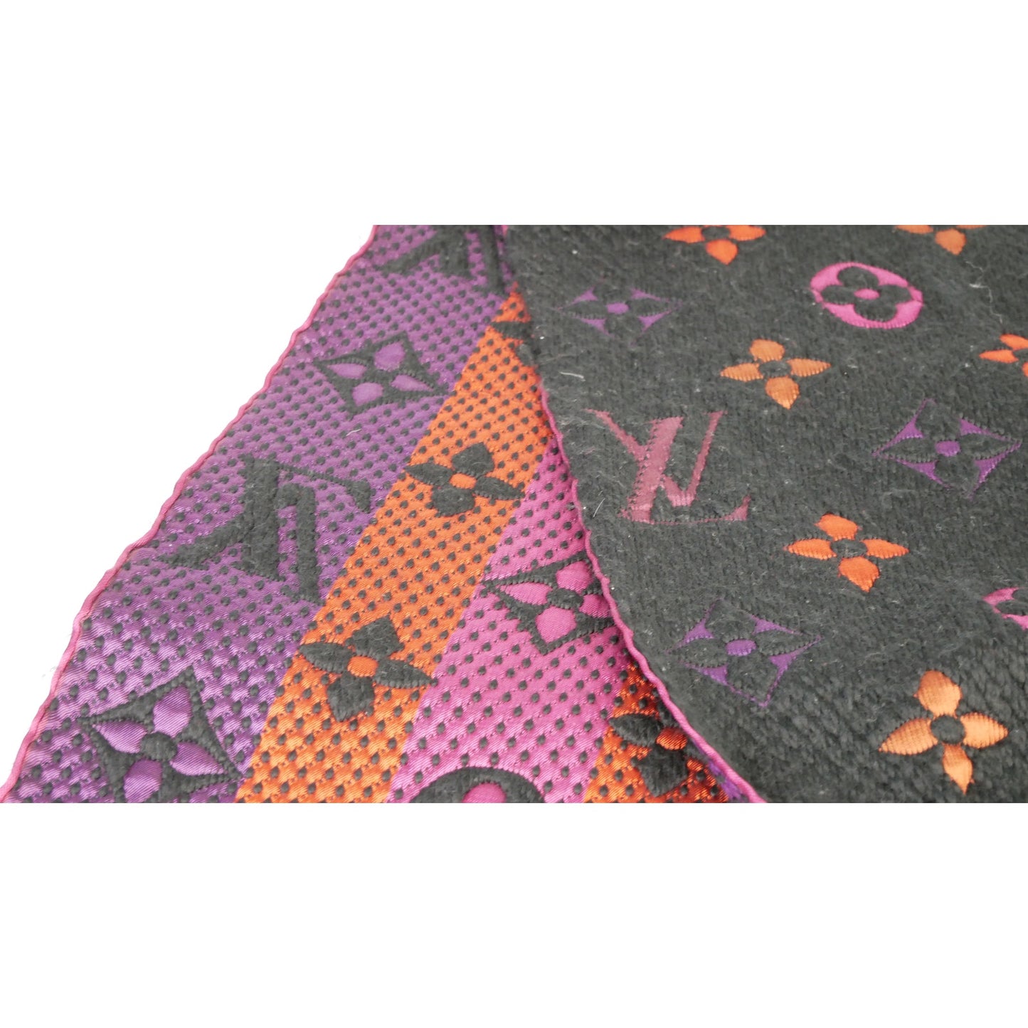 Louis Vuitton Multicolor Logomania Scarf