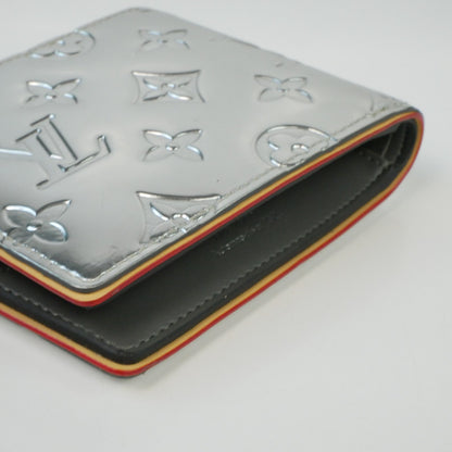 Louis Vuitton Mirror Portefeuille Slender Wallet Silver