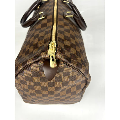 Louis Vuitton Damier Ebene Canvas Keepall 50 Bag