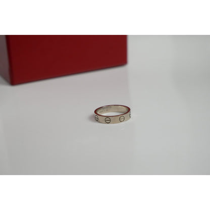 Cartier Love Ring 18K White Gold