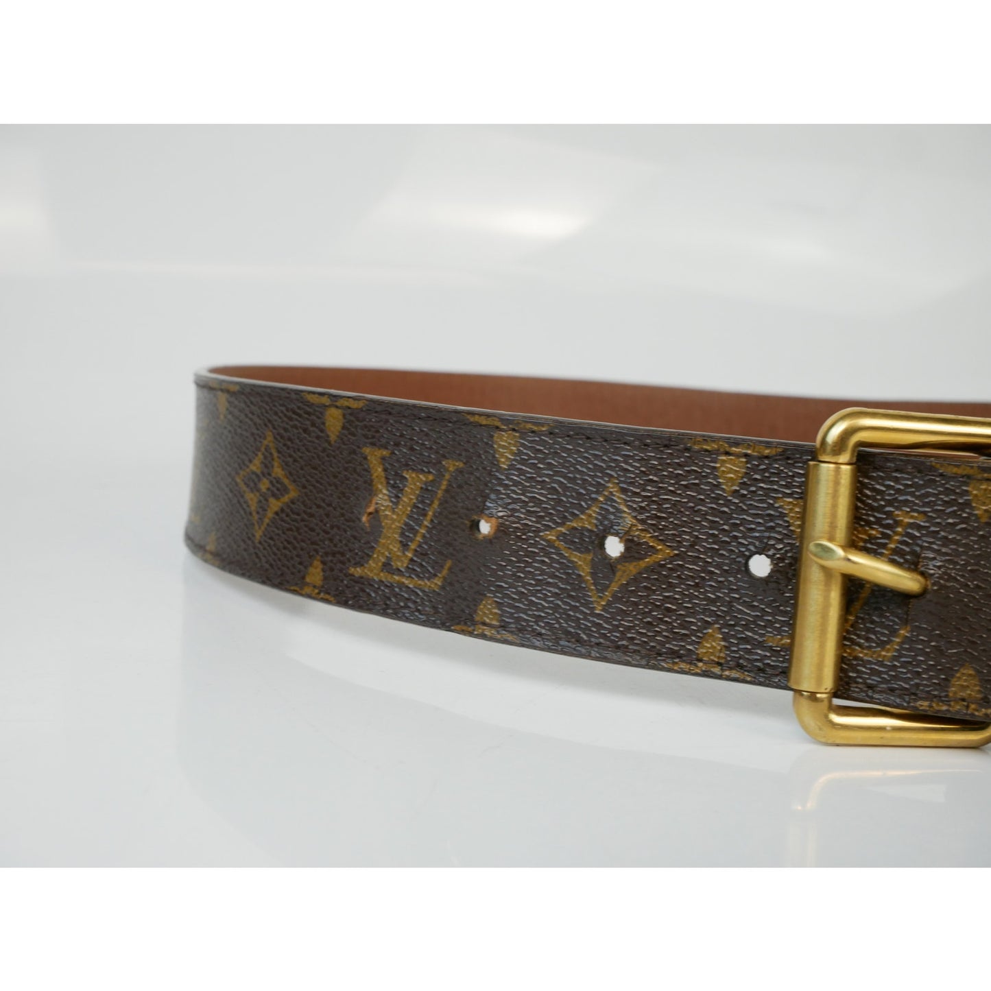 Louis Vuitton Ellipse Monogram Canvas Belt