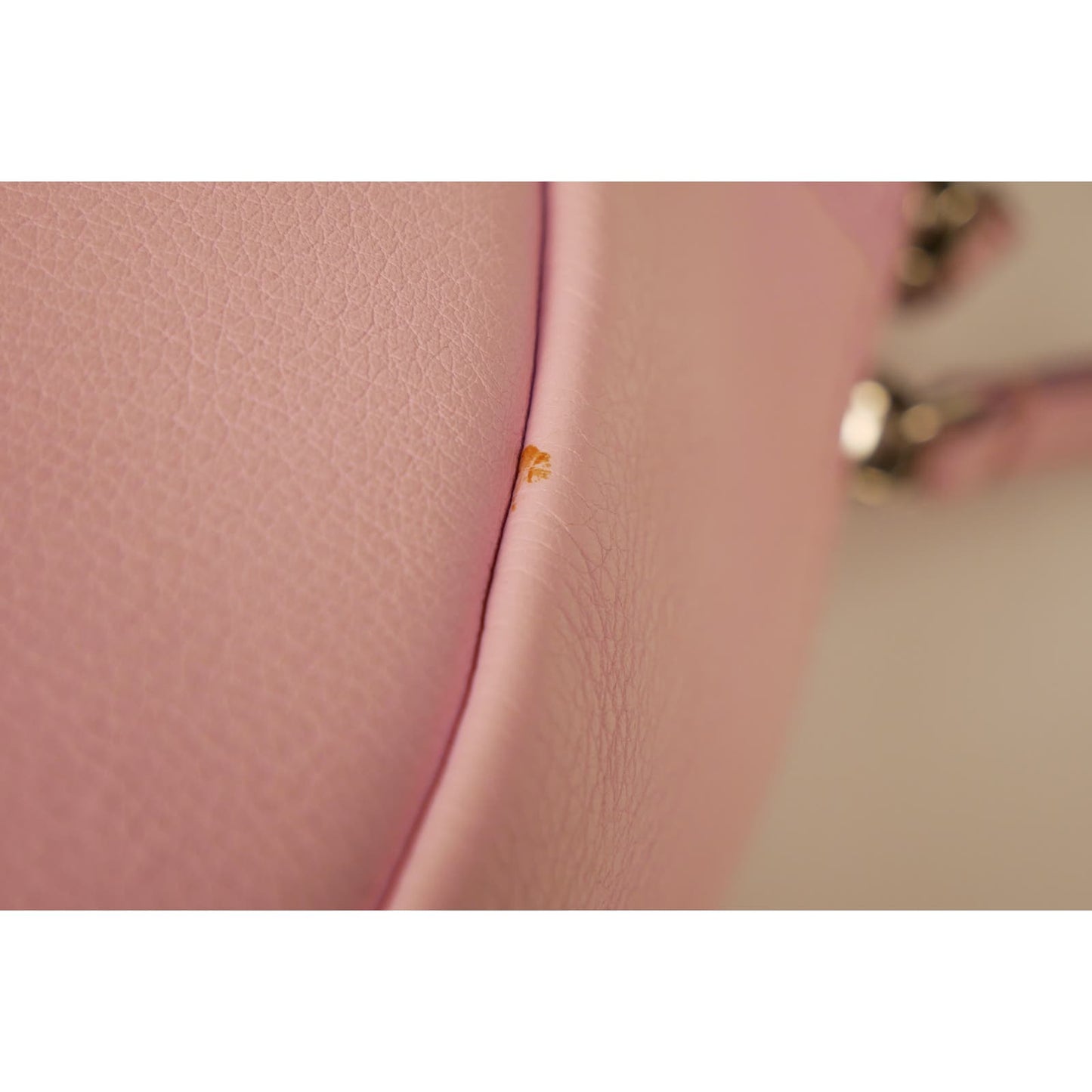 Fendi Mini Leather Backpack Pink Crystal Tail