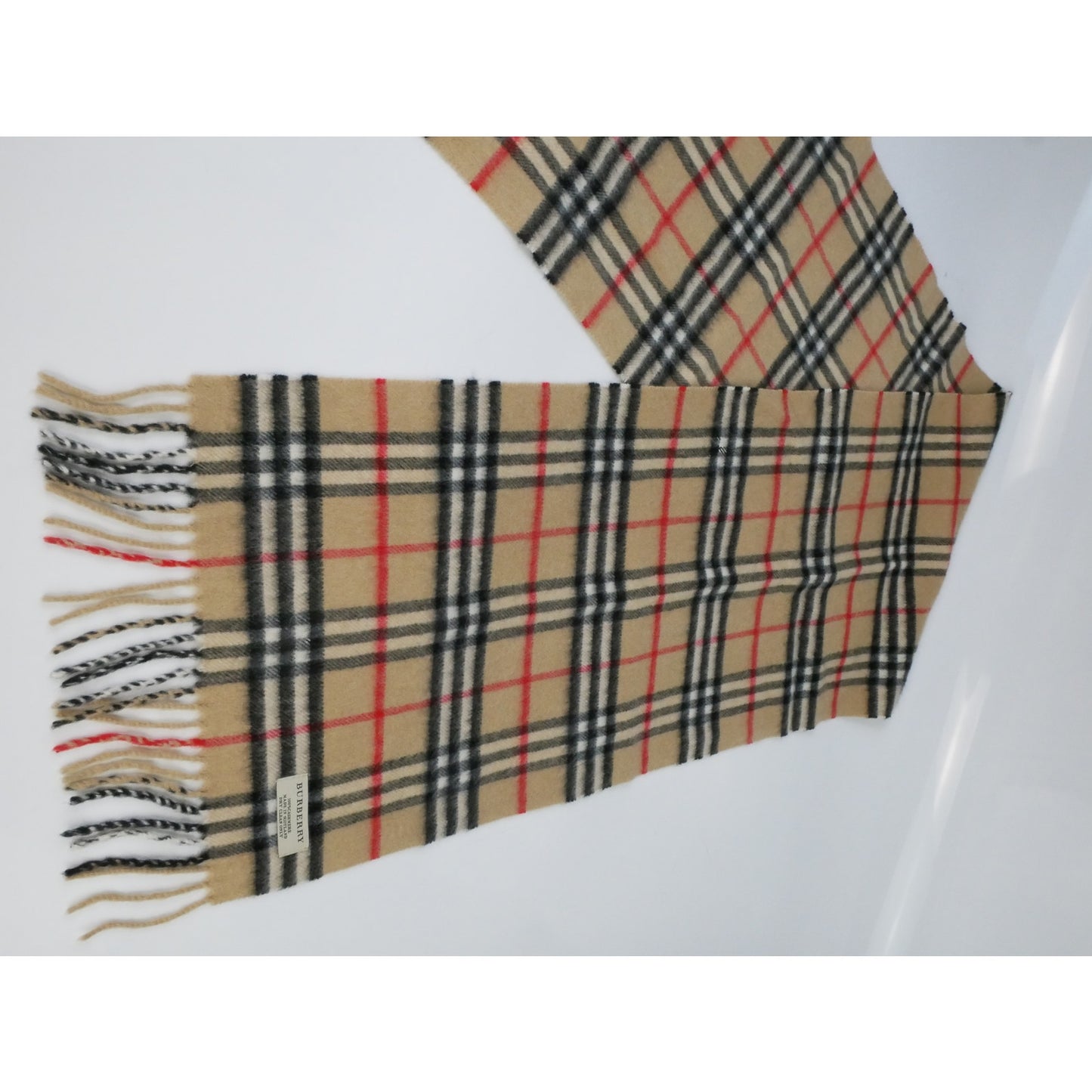 Burberry Cashmere Check Scarf