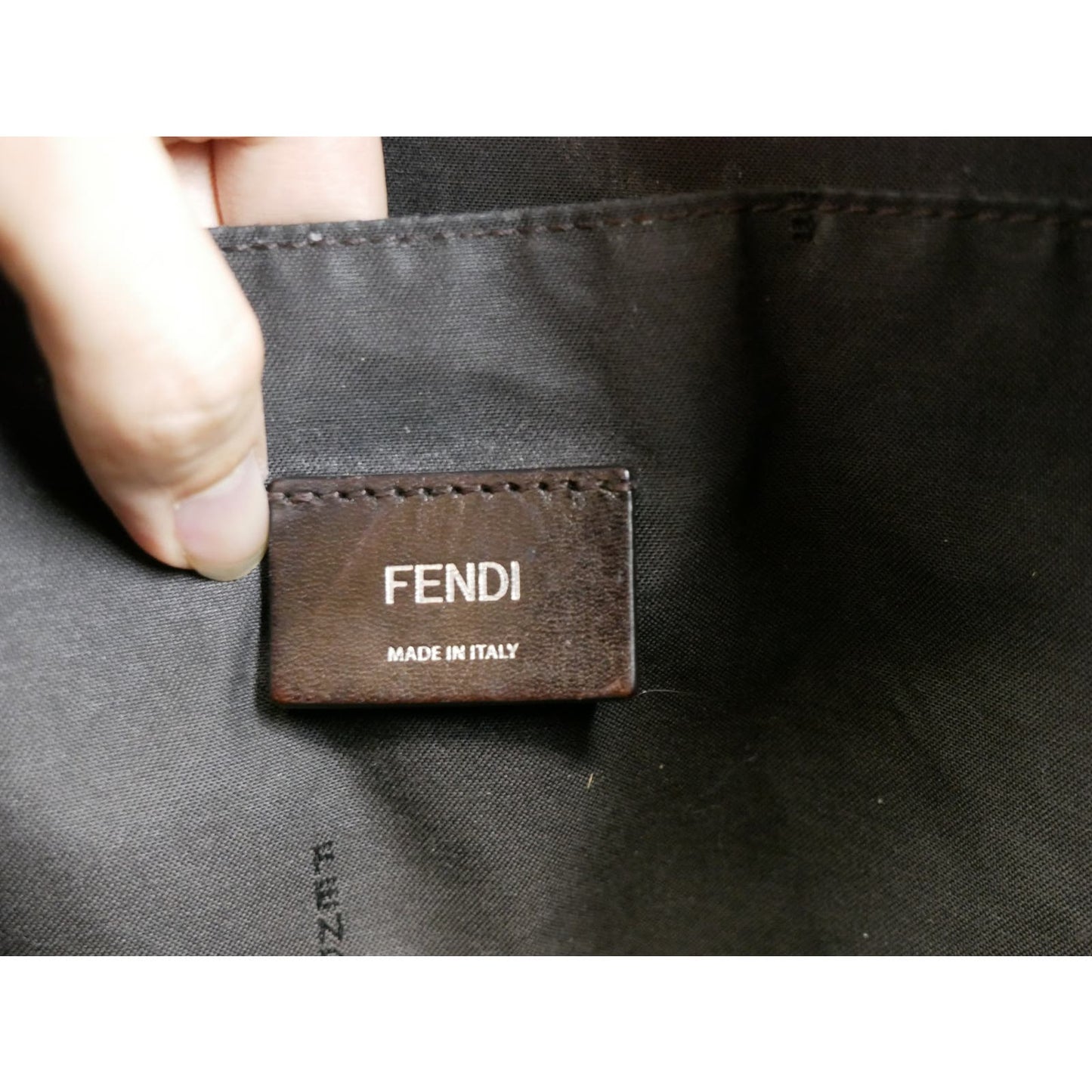 Fendi Black/Brown Zucca Backpack