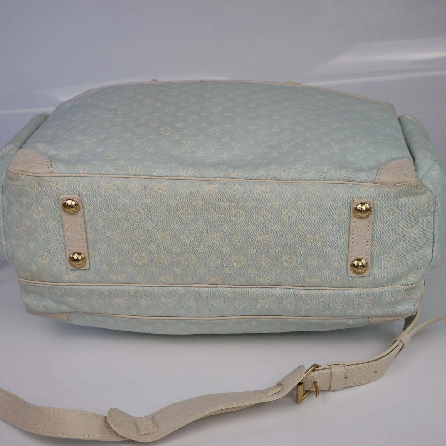 Louis Vuitton Denim Minilin Nappy Bag