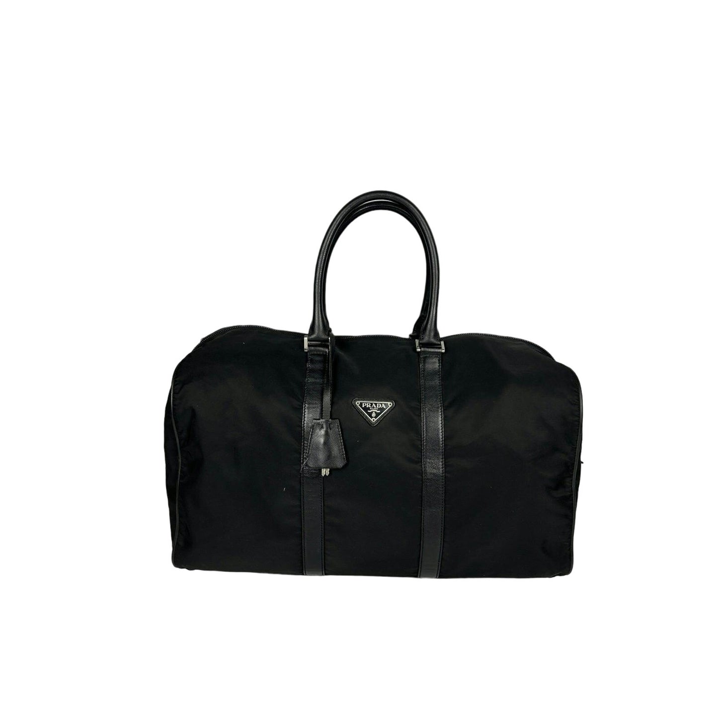 Prada Black Boston Duffel Bag