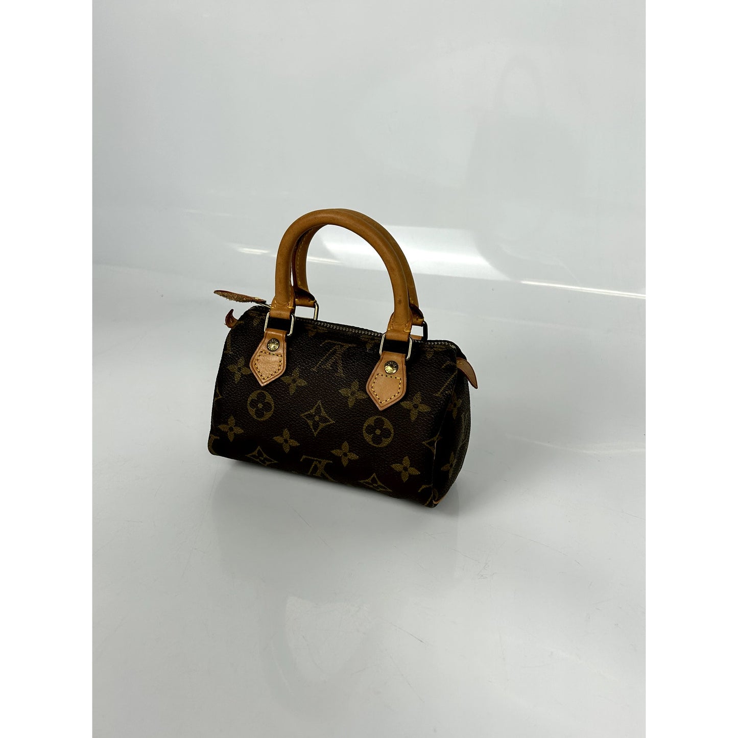 Louis Vuitton Brown Canvas Mini Speedy bag