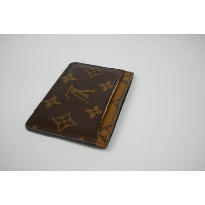 Louis Vuitton Monogram Reverse Porte Cartes Card Holder