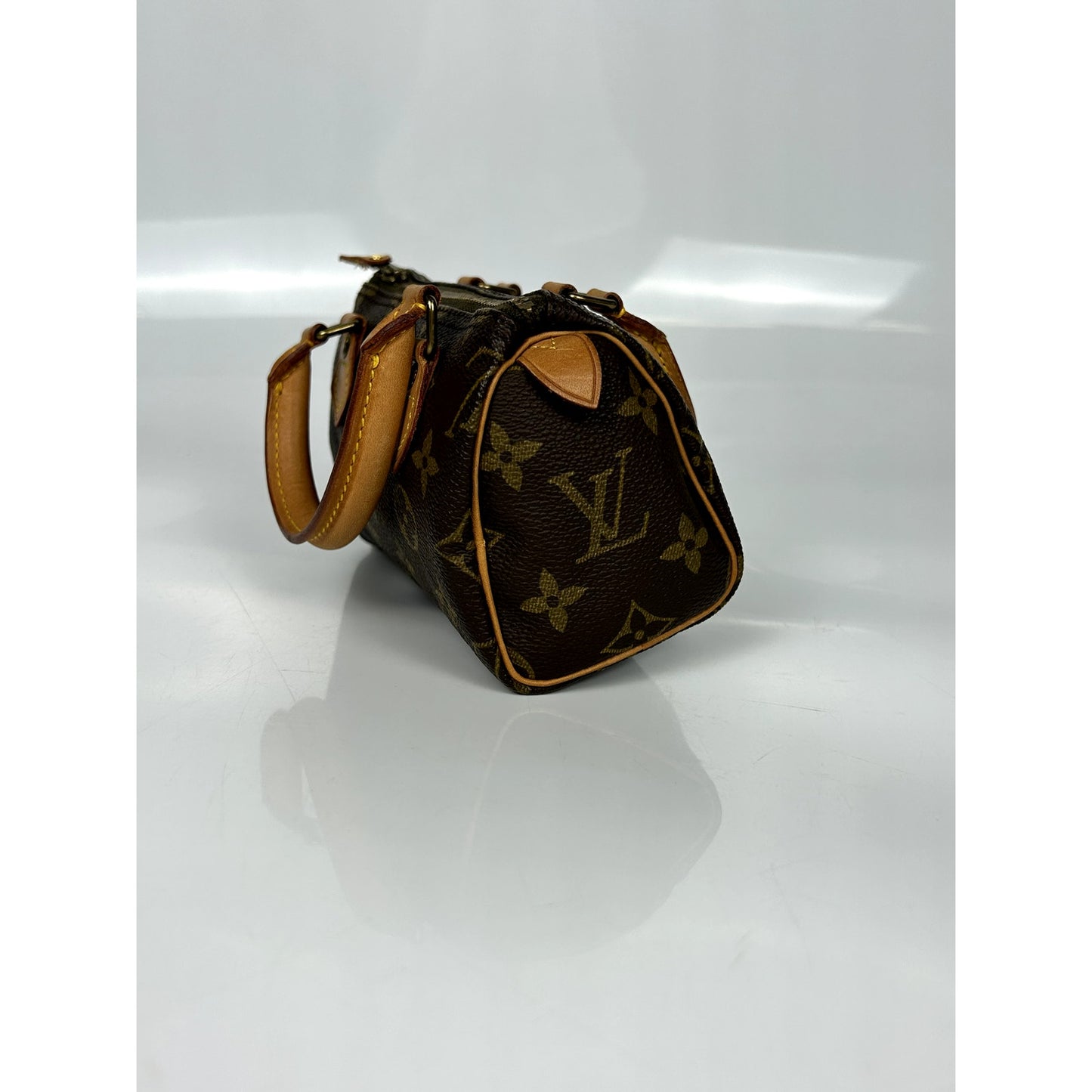 Louis Vuitton Brown Canvas Mini Speedy bag