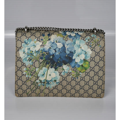 Gucci GG Blooms Dionysus Shoulder Bag (Blue)