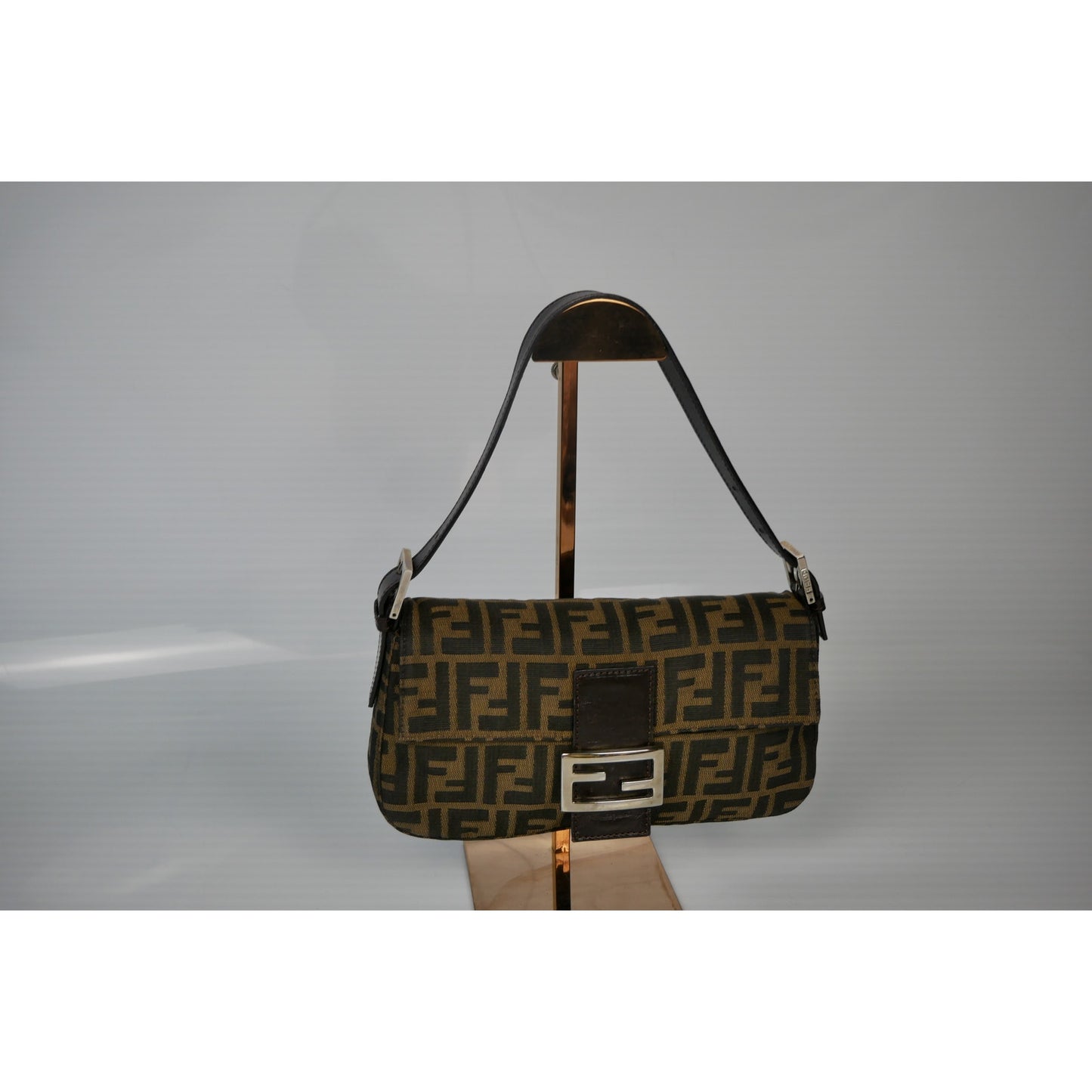 Fendi Zucca Baguette Bag