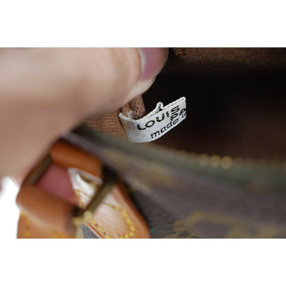 Louis Vuitton Brown Canvas Mini Speedy bag