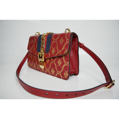 Gucci Sylvie Leather Crossbody Bag