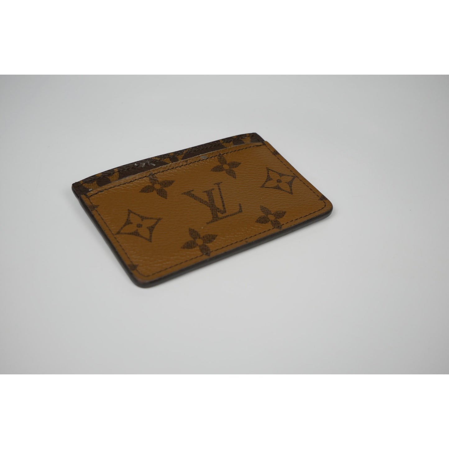 Louis Vuitton Monogram Reverse Porte Cartes Card Holder