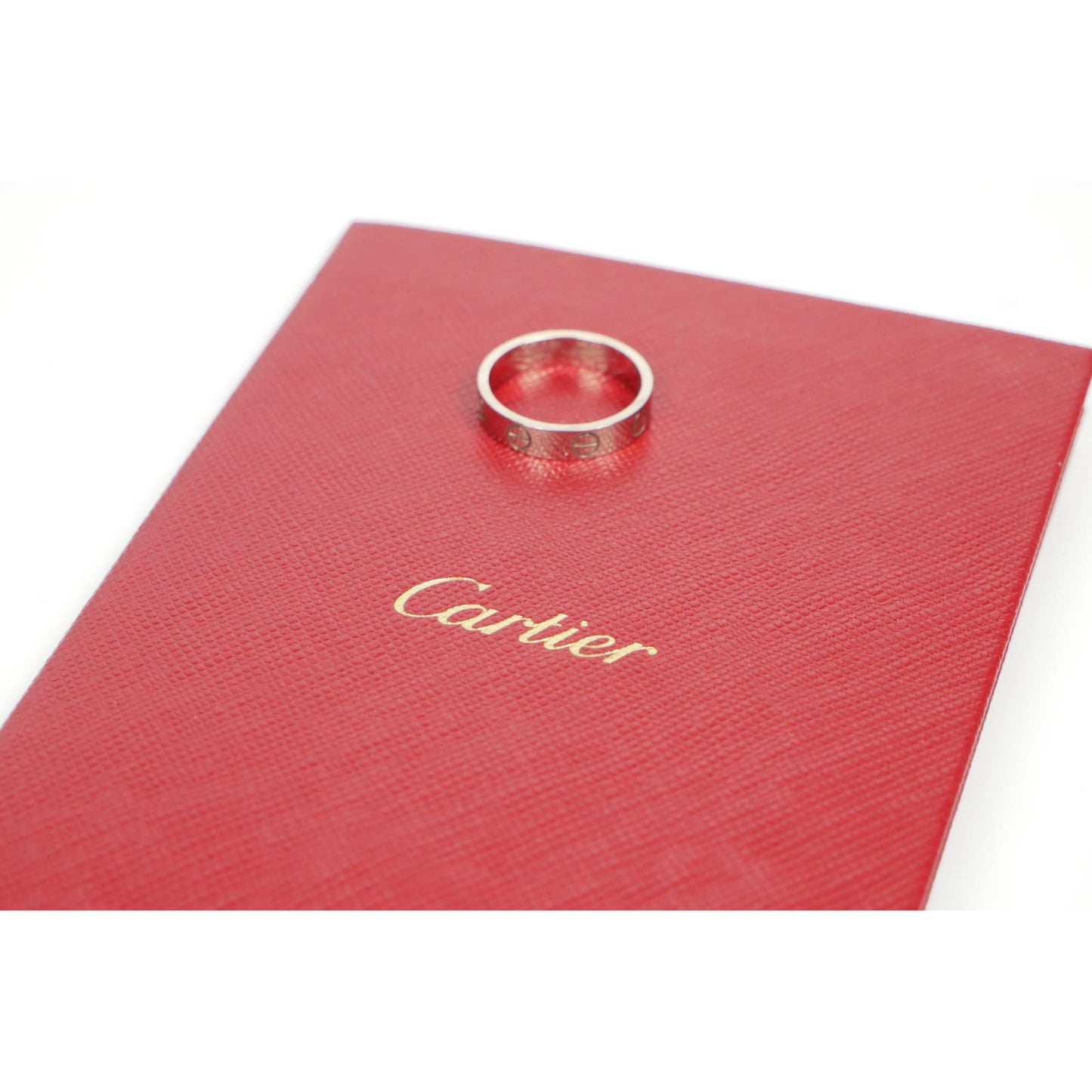 Cartier Love Ring 18K White Gold