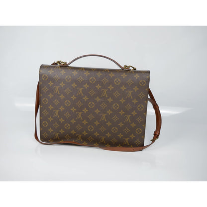 Louis Vuitton Monogram Porte-Documents Bandouliere Briefcase