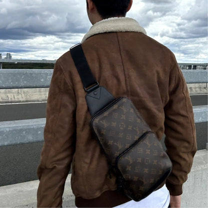 Louis Vuitton Avenue Macassar Sling Bag