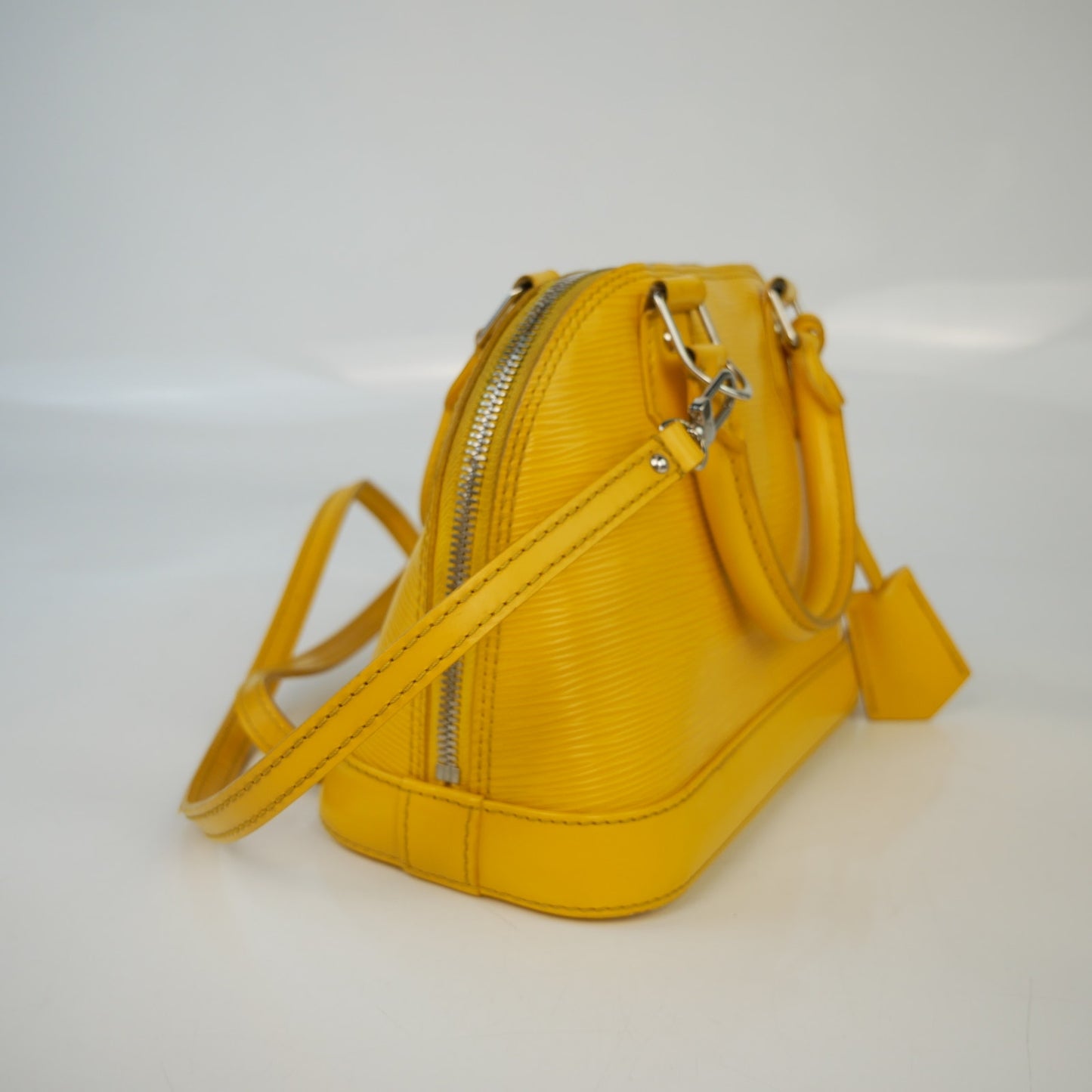 Louis Vuitton Yellow Epi Alma BB