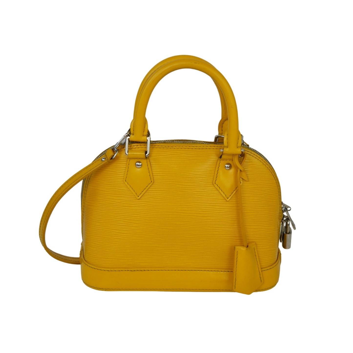 Louis Vuitton Yellow Epi Alma BB